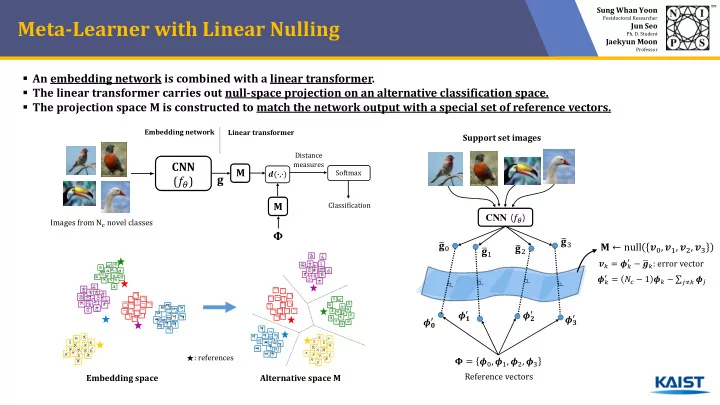 meta learner with linear nulling