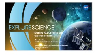 A Potential Scenario for the Reference Quantum Mission  6  Government Use Only - Quantum Network -