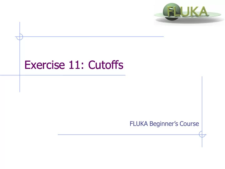 exercise 11 cutoffs exercise 11 cutoffs