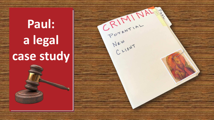 a legal case study the importance of