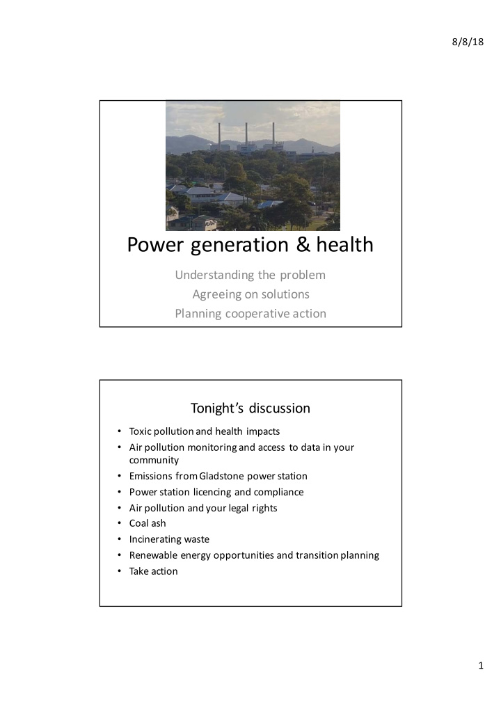 power generation health