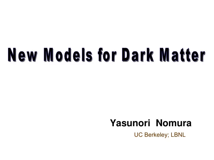 yasunori nomura