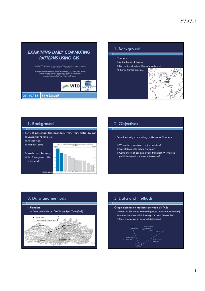 large cities n car off peak car on peak public transport