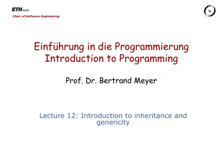 einf hrung in die programmierung introduction to