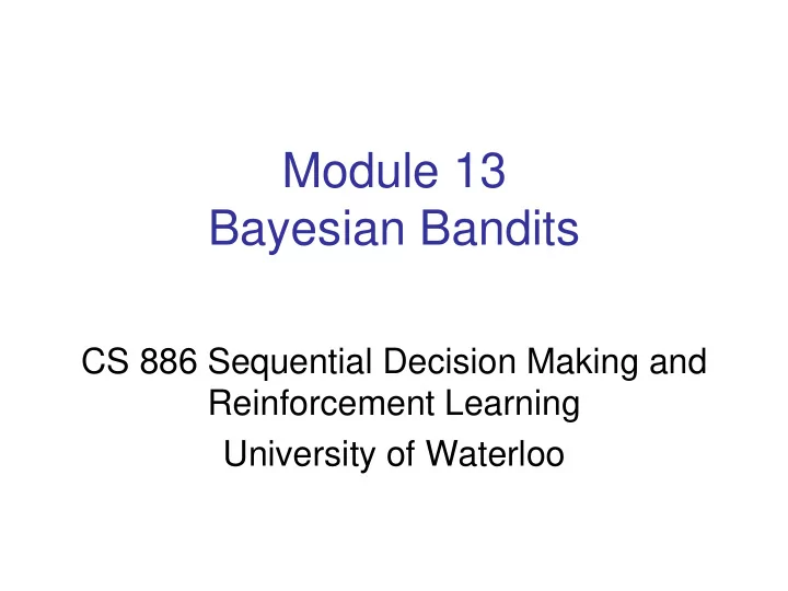 module 13