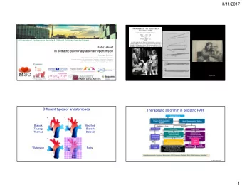 3/11/2017  10th International Conference on Neonatal &amp; Childhood Pulmonary Vascular Disease