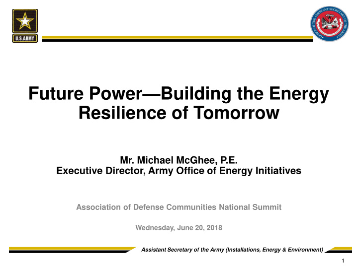 future power building the energy resilience of tomorrow