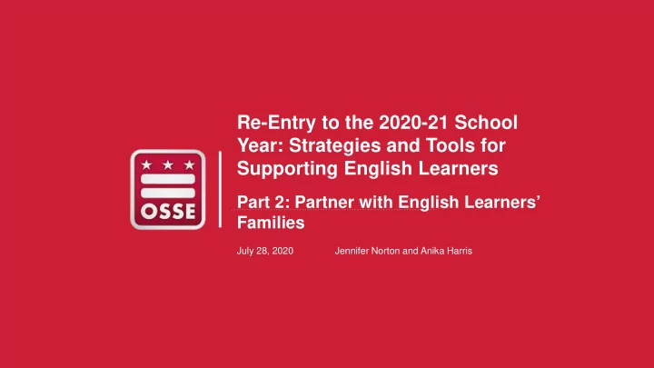 re entry to the 2020 21 school year strategies and tools