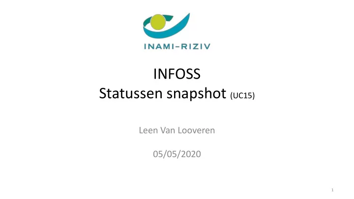 statussen in snapshot voor premiejaar 2019