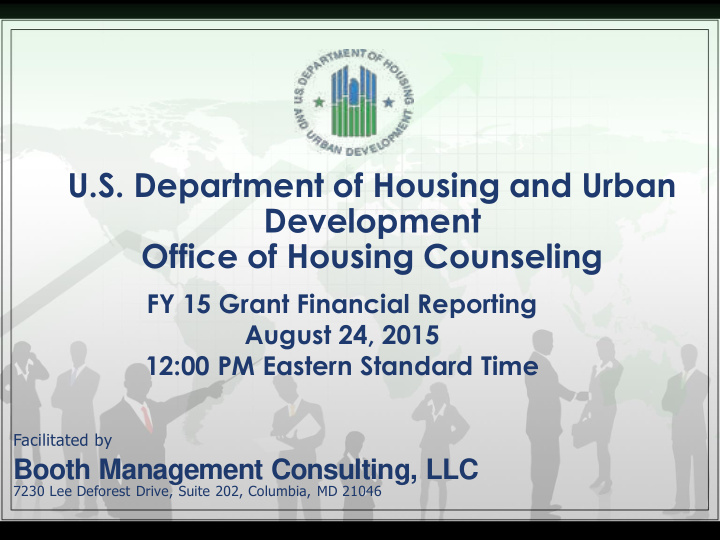 development office of housing counseling