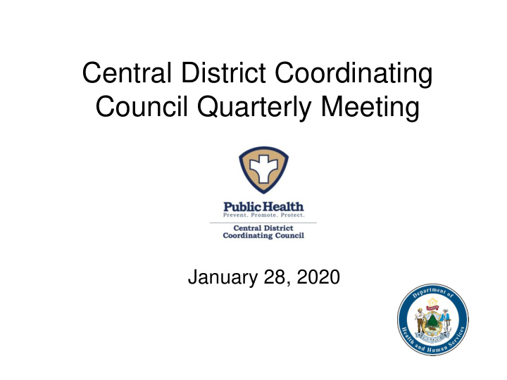 central district coordinating