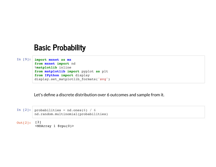 basic probability basic probability