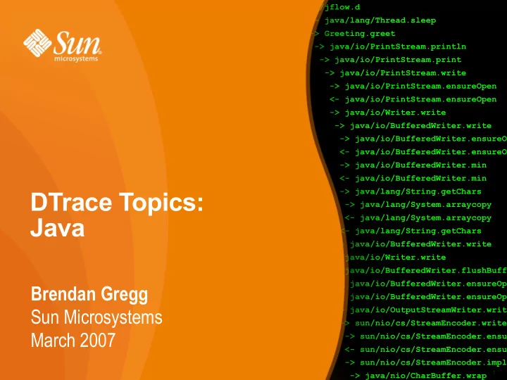 dtrace topics