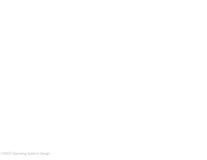 cs 423 operating system design introduction to linux