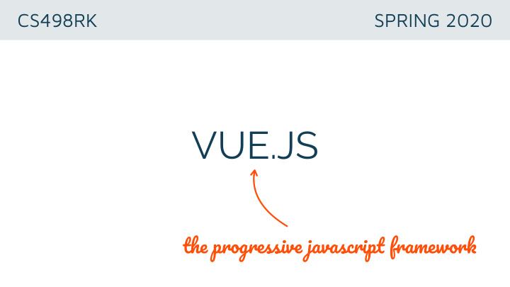 vue js