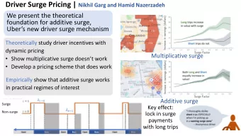 Theoretical results  Ignoring demand dynamics, nave old pricing model works well. Theorem : In