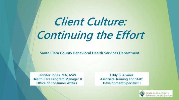 client culture
