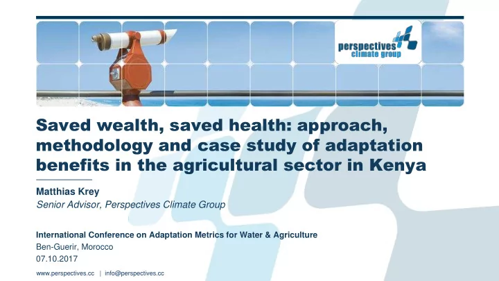 saved wealth saved health approach methodology and case