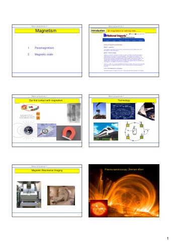 Magnetism  Introduction  Introduction  magnetism is nothing new........  magnetism is nothing