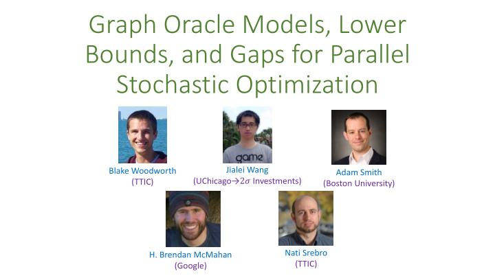 graph oracle models lower bounds and gaps for parallel