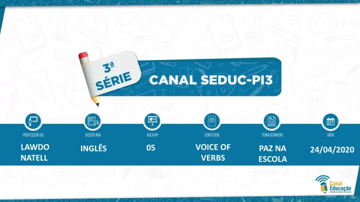 lawdo voice of 05 paz na ingl s 24 04 2020 natell verbs