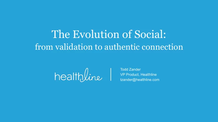 the evolution of social
