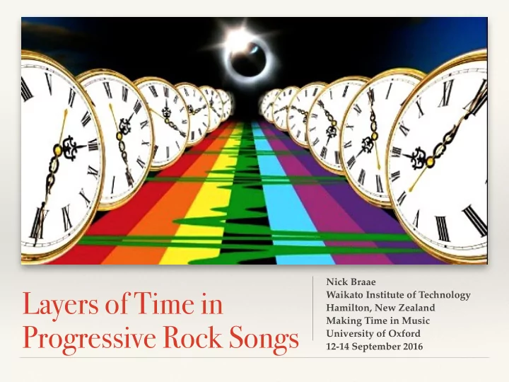 layers of time in