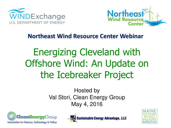offshore wind an update on