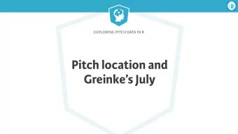 Pitch location and  Greinkes July  Exploring Pitch Data in R  Strike zone success  Exploring