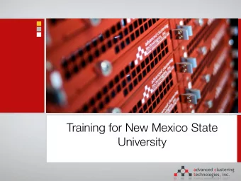 Answers to Federal Reserve  Questions  Training for New Mexico State  University  2  Agenda