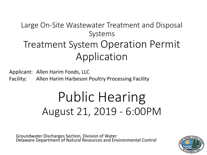 public hearing
