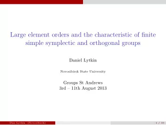 Large element orders and the characteristic of finite  simple symplectic and orthogonal groups
