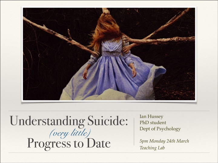 understanding suicide