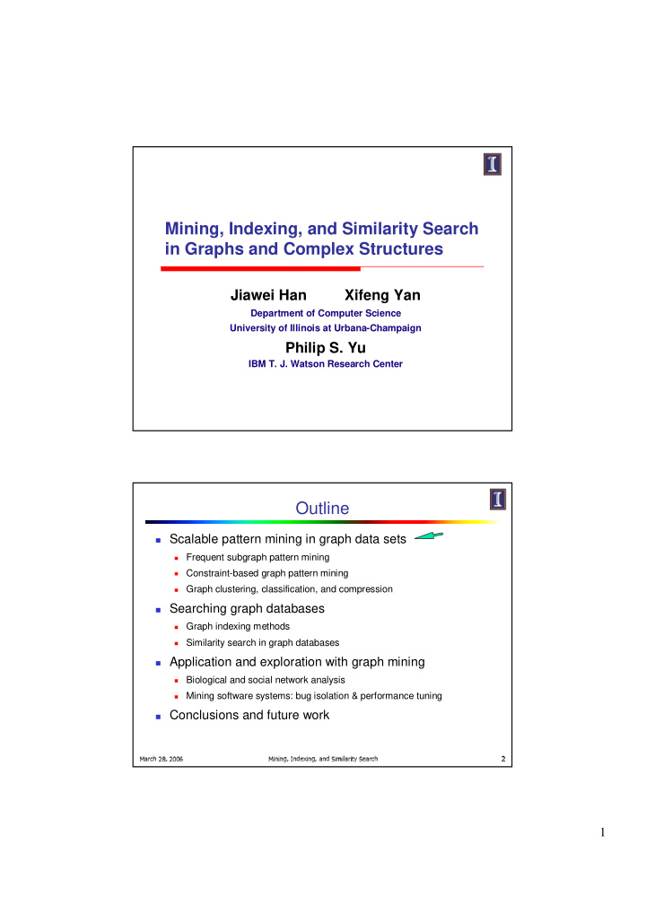 mining indexing and similarity search in graphs and