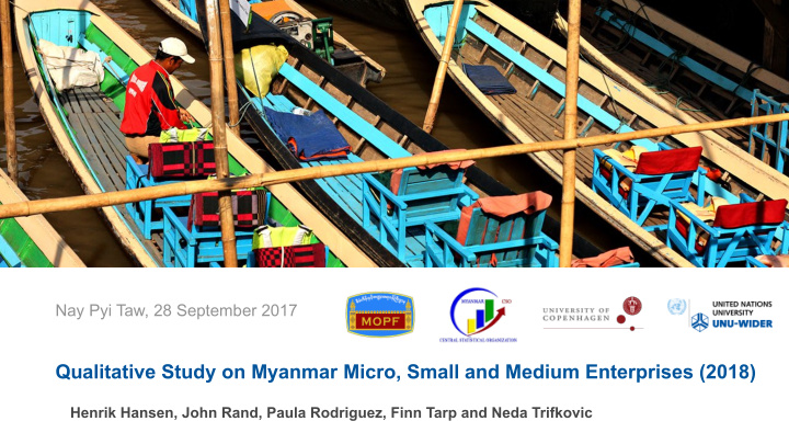 qualitative study on myanmar micro small and medium