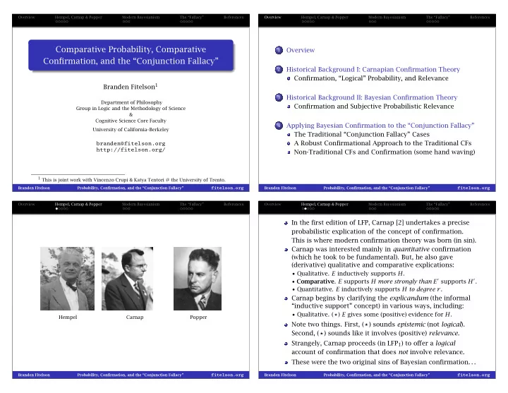 comparative probability comparative