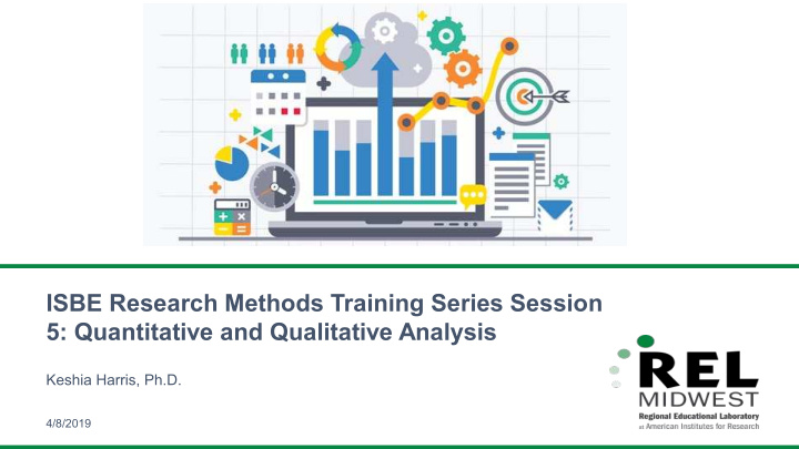 isbe research methods training series session 5