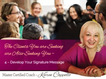 Th  The C  Clie  ient  nts  s You ar  are Se  Seeki  king  ng  are Al  ar  Also  o Se  Seeki  king