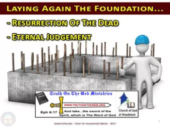 1  Hebrews 6:1-3  Let us leave behind the elementary teaching  about Christ and go forward to adult