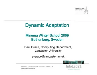 Dynamic Adaptation  Dynamic Adaptation  Dynamic Adaptation  Dynamic Adaptation  Minema  Minema