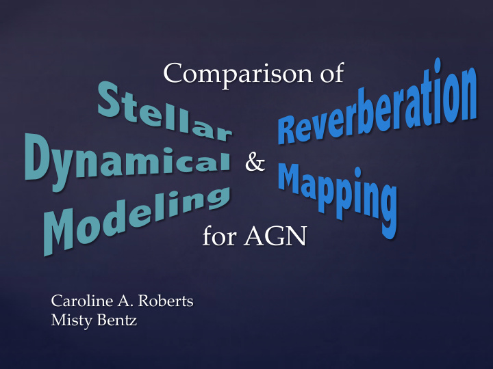 comparison of for agn