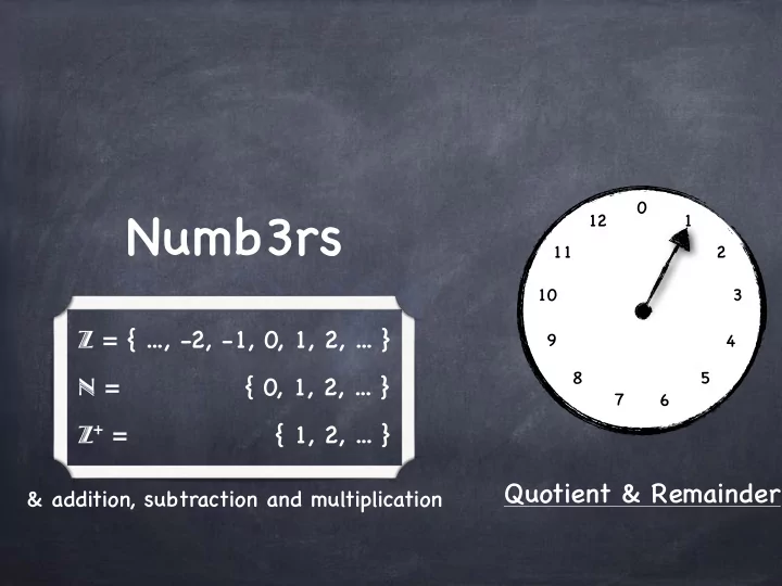 numb3rs