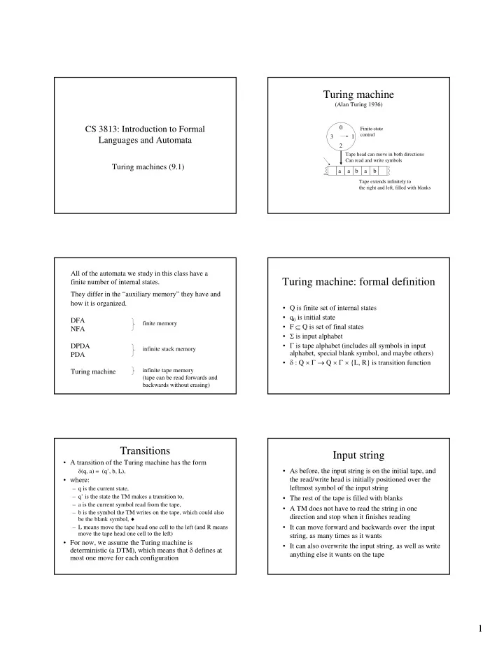 turing machine