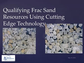 Resources Using Cutting  Edge Technology  Sample prep &amp; handling  Data correlation