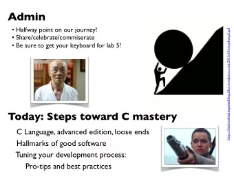 Admin   Halfway point on our journey!