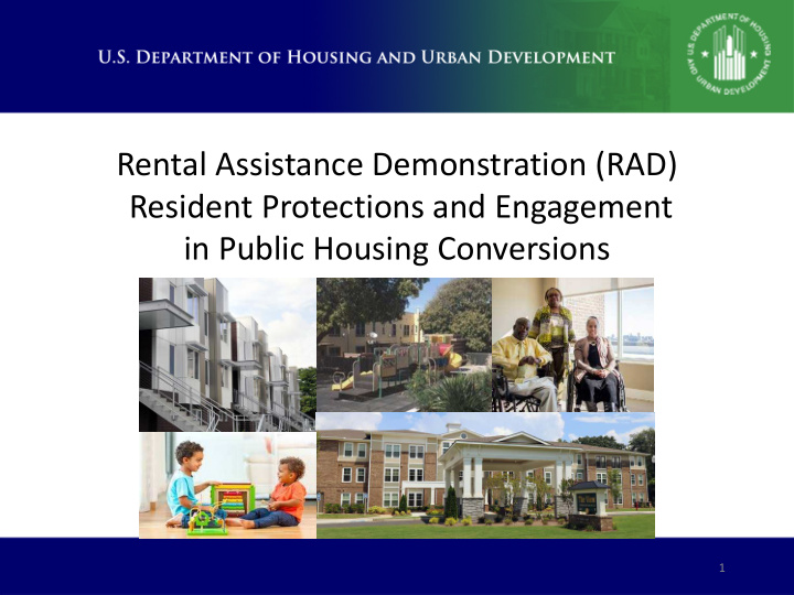 rental assistance demonstration rad resident protections