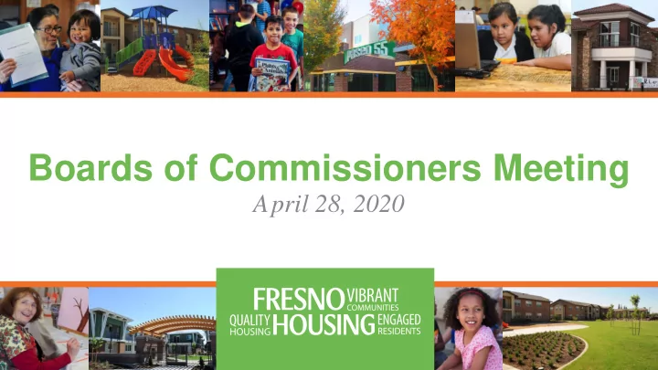 boards of commissioners meeting