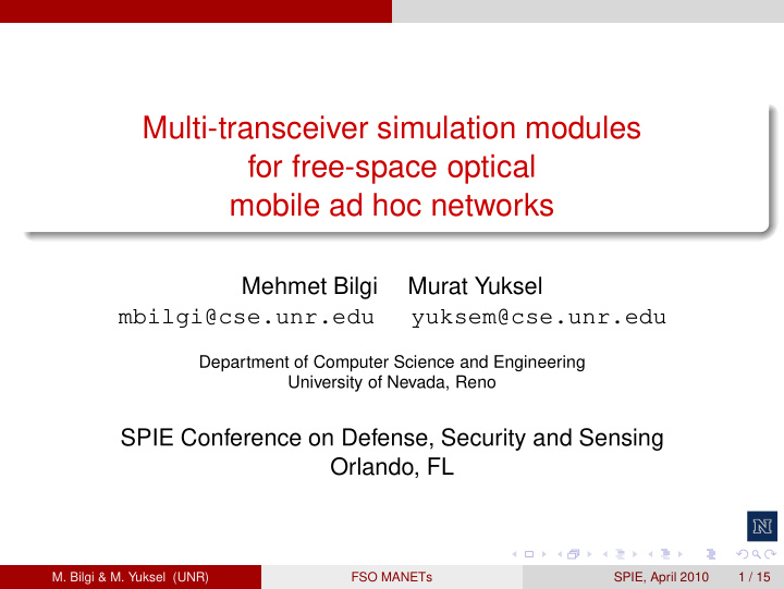 multi transceiver simulation modules for free space