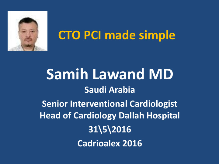 samih lawand md