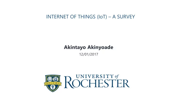 akintayo akinyoade